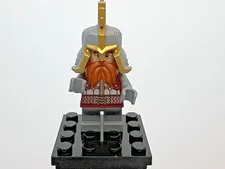 LEGO Hobbit/ Lord of the Rings Minifigure - Dain Ironfoot - LOR107  set 79017