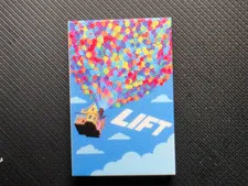 Up Parody Movie Poster Custom printed original LEGO® brick 2x3 tile