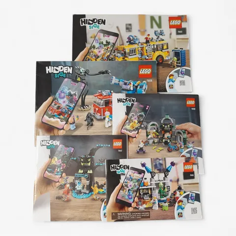 Lego 70423 70436 70430 70427 70418 Hidden Side Replacement Instruction Manuals