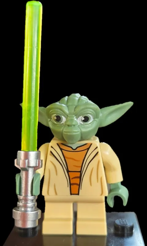 Lego Star Wars Yoda Minifigure sw0446 White Hair The Clone Wars, P04