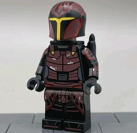 LC The Shadow Enforcer (Rook Kast) Custom Minifigure (New And Rare!)