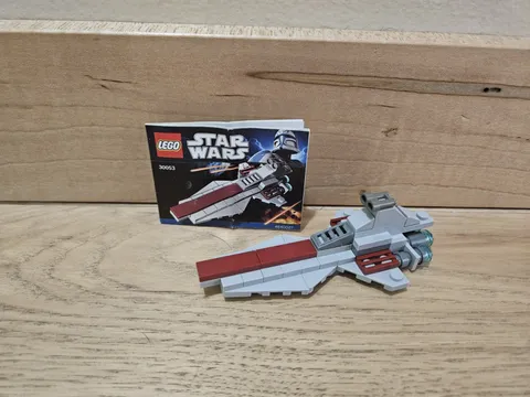 Lego Star Wars 30053 Republic Attack Cruiser Complete Set