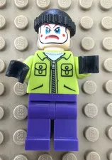 LEGO DC Batman Joker's Henchman sh0020 Lime Jacket 6863 Minifigure Retired