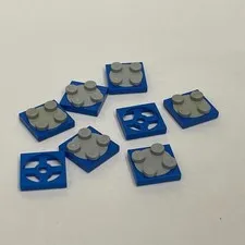Lego 3680 3679 Blue Replacement Parts Pieces Lot