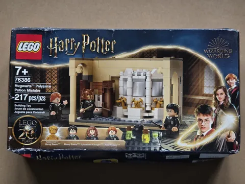 Lego 20th GOLDEN Harry Potter SEALED SET 76386 Hogwarts Polyjuice Potion Mistake