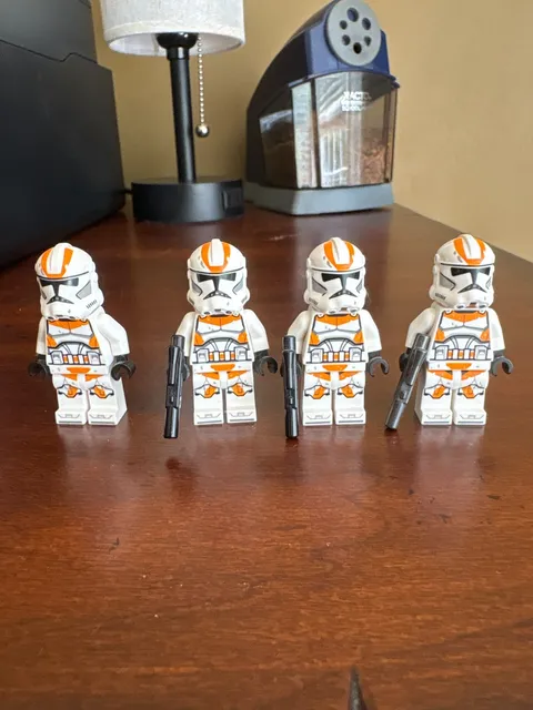 LEGO Star Wars Clone Trooper Minifigure Lot - 4x 212th Troopers 75337 SW1235