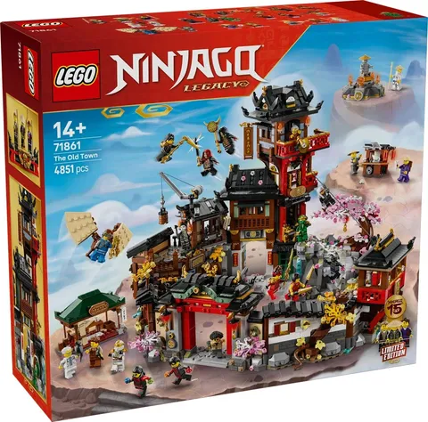 Lego Ninjago 71861: The Old Town 15th Anniversary Set (NEW; Sealed)