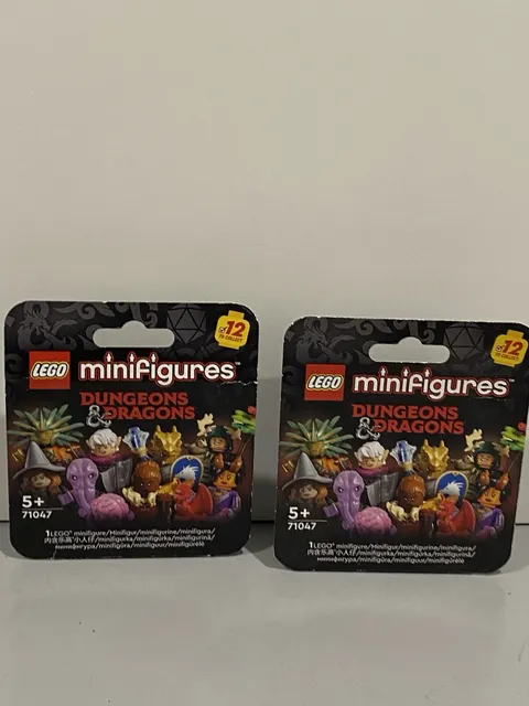 2 LEGO #71047 Dungeons & Dragons Minifigs Blind Box  Brand New & Sealed