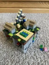 Lego Minecraft: Micro World: Village (21105) With 2nd Manual Only, Near Complete
