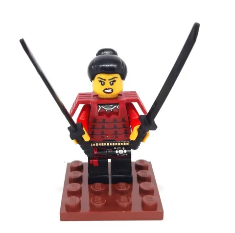 LEGO Minifigures col206 (71008) Series 13 Samurai, Dual Black Swords