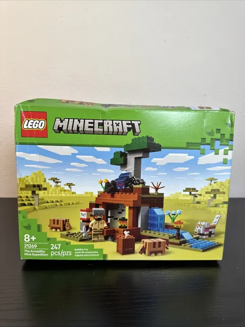 Lego Minecraft The Armadillo Mine Expedition Ages 8+ 21269 Brand New 247 pcs/pzs