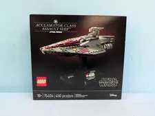 Lego Star Wars Acclamator Class Assault Ship Complete Set 450 Pcs 75404
