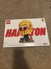 LEGO Editions Scuderia Ferrari HP Lewis Hamilton Helmet 43022 F1 Building Set