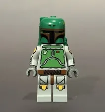 LEGO Star Wars Cloud City Boba Fett Custom Minifigure (10123) Printed On Lego!