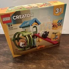 New! LEGO Creator 31155 Hamster Wheel 3 in 1 Cat & Dog