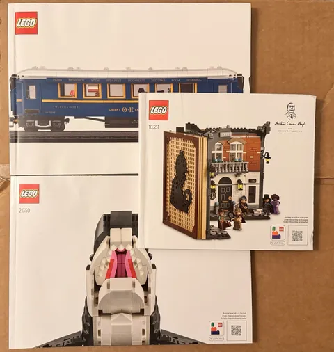LEGO Ideas Instruction Booklets LOT of 3