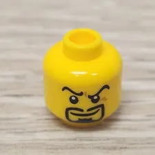 Lego 3626pb0596 Head Dual Sided For Minifigure cas488 & cas495 Dragon Knight