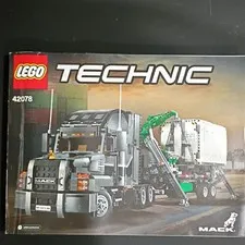 LEGO Technic 42078 Mack Anthem Instruction Manual Booklet Illustrated English