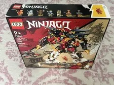 LEGO NINJAGO: Ninja Ultra Combo Mech (71765) 100% Complete, Partially Built