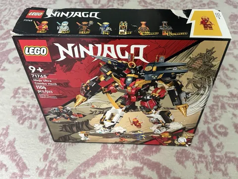 LEGO NINJAGO: Ninja Ultra Combo Mech (71765) 100% Complete, Partially Built