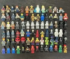 LEGO Minifigure Lot: Star Wars, Ninjago, Marvel, DC