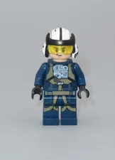 LEGO Star Wars Rebel Pilot U-Wing dark blue minifigure 75160