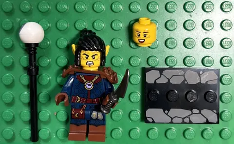 LEGO Dungeons and Dragons Minifigure Gith Warlock DnD Minifig 71047