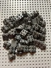 Lego 44728 Dark Bluish Gray Bracket 1 x 2 - 2 x 2 40pcs Castle Star Wars
