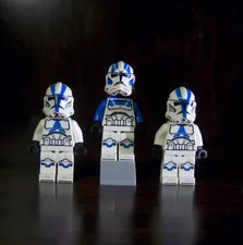 LEGO Star Wars 501st Legion Clone Trooper Minifigure Bundle x3 sw1094 & sw1093