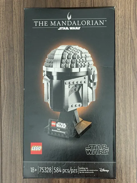 LEGO Star Wars: The Mandalorian Helmet (75328) Brand New Sealed