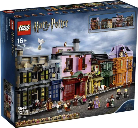 LEGO Harry Potter: Diagon Alley (75978) Retired New Sealed