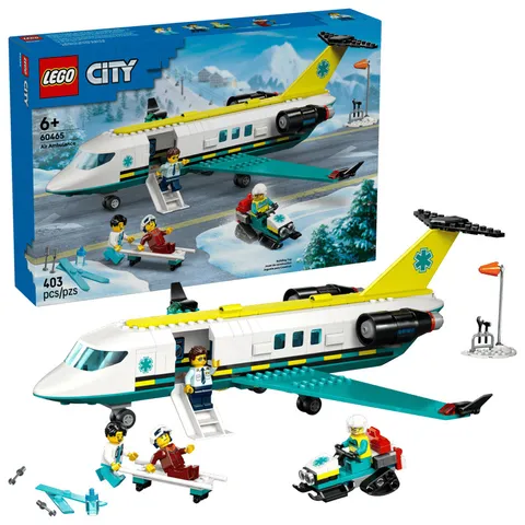 LEGO® City Emergency Air Ambulance AirPlane - 60465