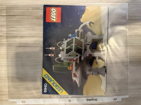 Classic Space Lego Instructions 6940