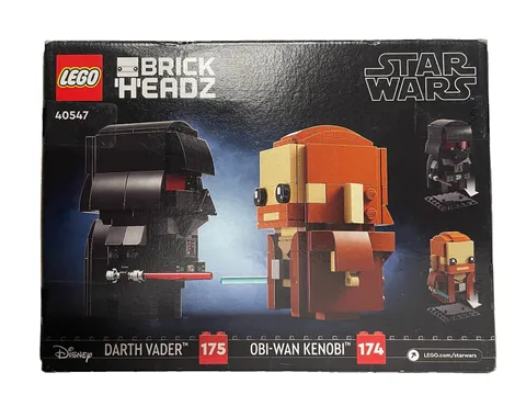 Lego Star Wars Brickheadz Obi-Wan Kenobi & Darth Vader 40547.