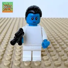 LEGO Star Wars, Rebels: Grand Admiral Thrawn UNPRINTED TORSO sw0811, 75170, 2017