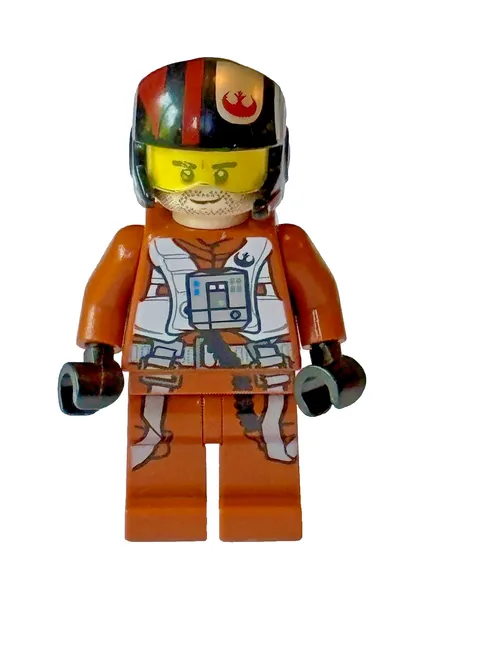 LEGO 75102 - Star Wars - Poe Dameron (Pilot Jumpsuit, Helmet) - Mini Figure