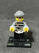LEGO Burglar Minifigure from CITY Police Headquarters cty0358 A4