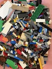 2 Pounds LEGO Bulk Lot Bricks Blocks Parts Pieces Mixed Assorted Lot Random