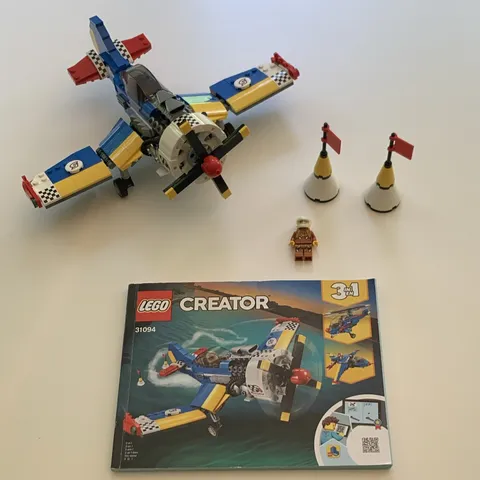 LEGO Creator 31094 Race Plane Complete w/ Instructions
