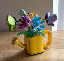 LEGO Friendship Flower Bouquet Yellow Watering Can Build Model