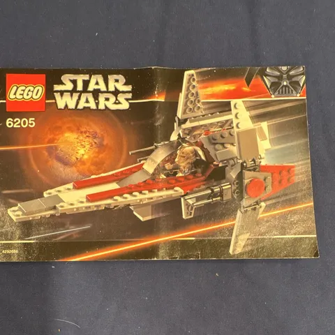 LEGO Star Wars V-wing Fighter 6205 Complete Set Minifigs 118pc No Box