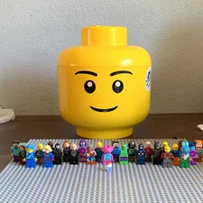 LEGO Mixed Minifigure Lot Characters As Shown Plastic Minifigures Bundle