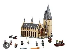 LEGO Harry Potter 75954 Hogwarts Great Hall 100% Complete W/ Manual Minifigs