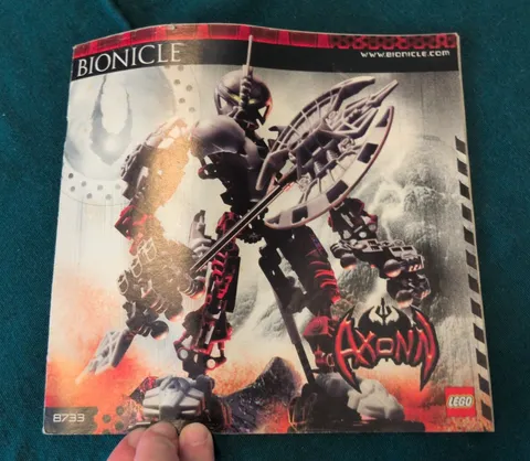 Lego Bionicle 8733 Instructions only - Used - no pieces included - no box includ