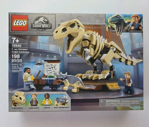 Lego Jurassic World 76940 T. rex Dinosaur Fossil Exhibition - New Sealed Retired