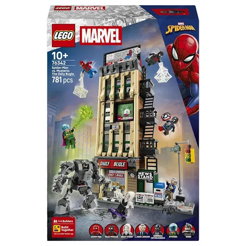 LEGO Marvel: Spider-Man vs. Mysterio: The Daily Bugle (76342) Brand new