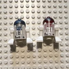 LEGO StarWars Astromech Droid Minifigures R2-D2 & R2-Q5 Droid Set 2pc