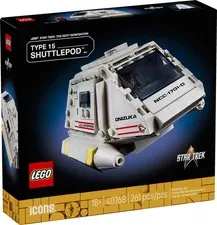 Lego 40768 Icons Star Trek Type-15 Shuttlepod 10356 2025 - Brand New Sealed