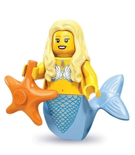LEGO Mermaid Minifigure 71000 Series 9 New Sealed