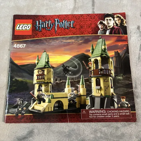 Lego Harry Potter Hogwarts Building Instruction Manual Booklet Only For Set 4867